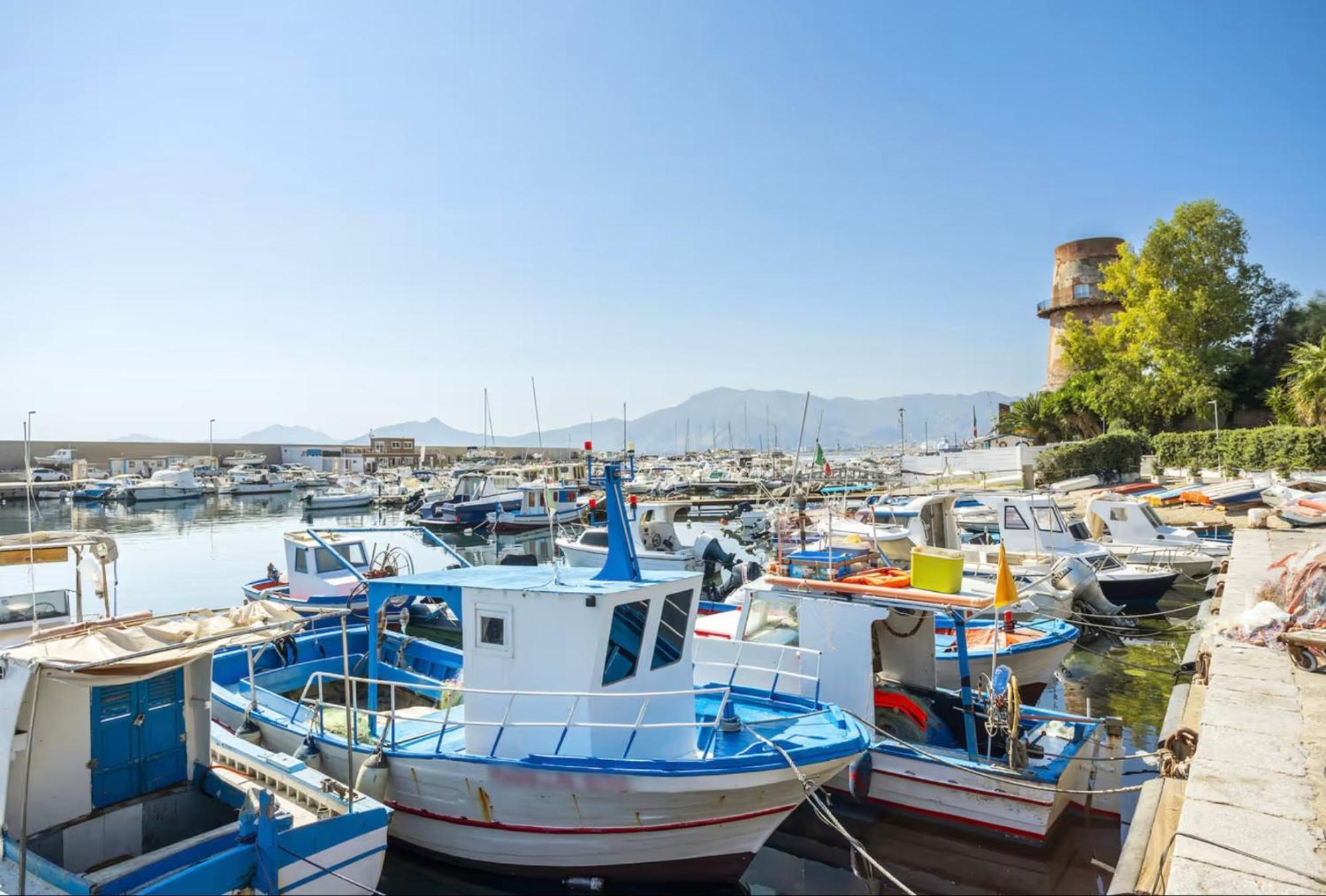 Appartamento La Barca Sul Mare Palermo Esterno foto